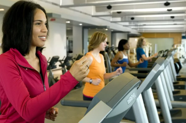 Women enjoying the treadmill as exercise for peripheral arterial disease