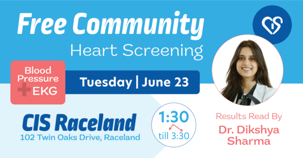 CIS Raceland: Free Heart Screening | CIS Events